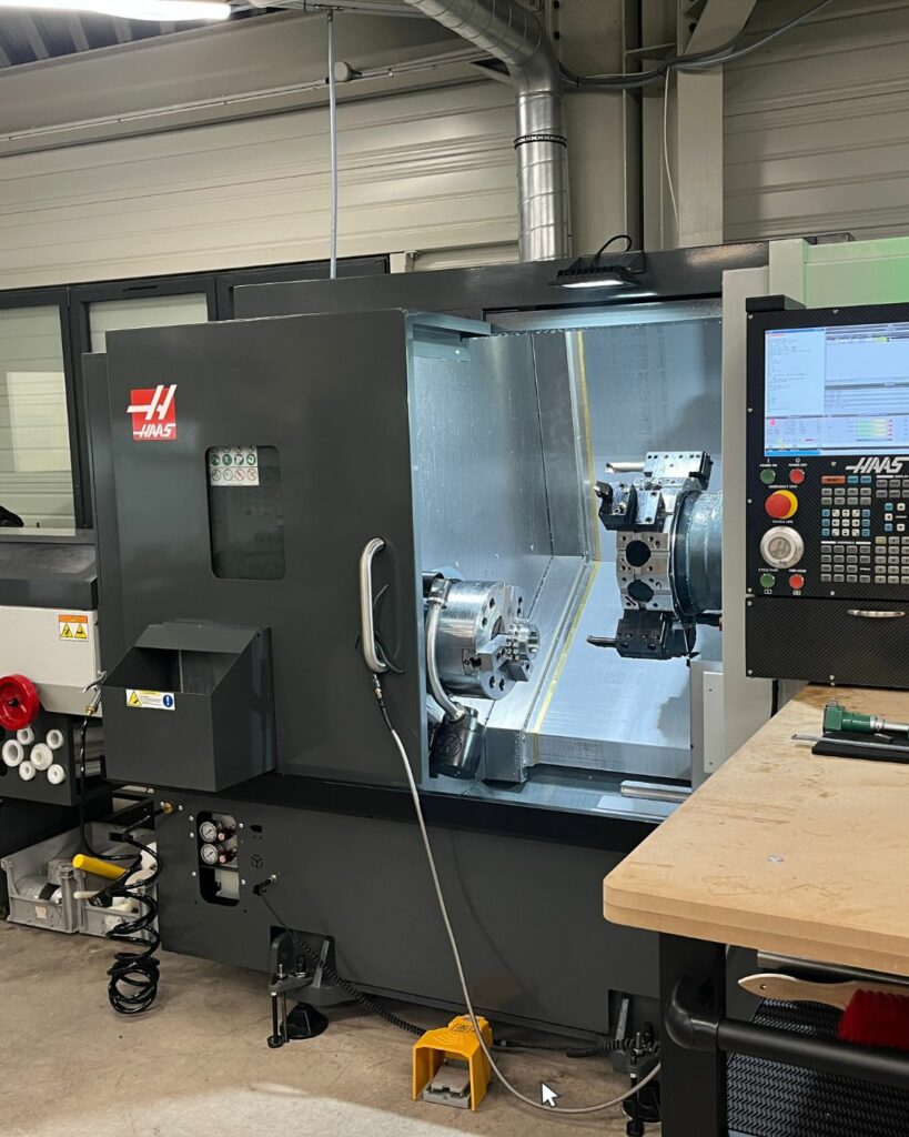 Nouveau tour grande capacité à l’atelier